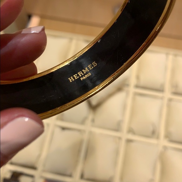 Hermès enamel bangle - Picture 3 of 3